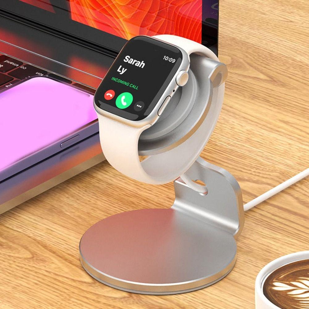 Stable Watch Charging Stand Aluminum Zinc Zinc Alloy Watch Charging Holder Nightstand срібний
Stable Watch Charging Stand Aluminum Zinc Zinc Alloy Watch Charging Holder Nightstand срібний