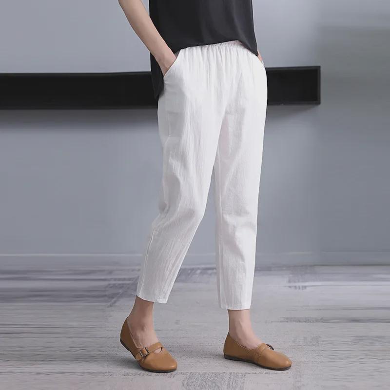 Women s Summer Cotton Linen Harem Pants - Korean Style, Loose Fit, Plus Size, Slimming, Straight Leg, Nine-Point Length. 3XL червоний/помаранчевий
Women s Summer Cotton Linen Harem Pants - Korean Style, Loose Fit, Plus Size, Slimming, Straight Leg, Nine-Point Length. 3XL червоний/помаранчевий