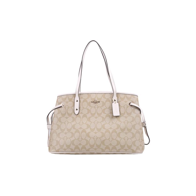 COACH Drawstring classic metal logo leather tote bag women s khaki presbyopia золотий
COACH Drawstring classic metal logo leather tote bag women s khaki presbyopia золотий