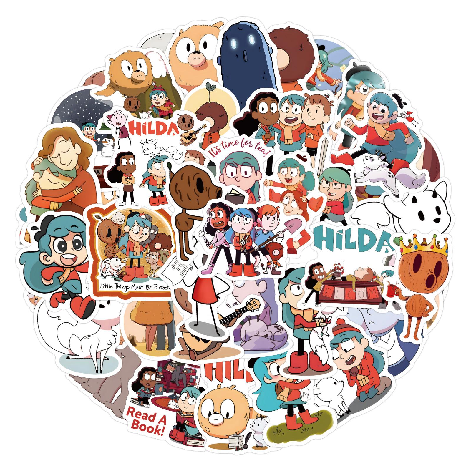 55/110 New Hilda Graffiti Decals Decorate Notebook Water Cup Water-Repellent Decals Premium Durable
55/110 New Hilda Graffiti Decals Decorate Notebook Water Cup Water-Repellent Decals Premium Durable