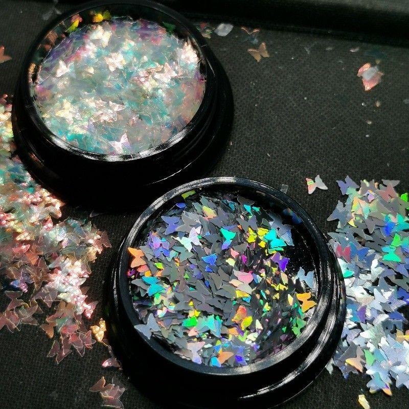 Two-Piece Sticker Aurora Butterfly Laser Ultra-Thin Manicure Ultra-thin butterfly Sequin set (2 colors)
Two-Piece Sticker Aurora Butterfly Laser Ultra-Thin Manicure Ultra-thin butterfly Sequin set (2 colors)