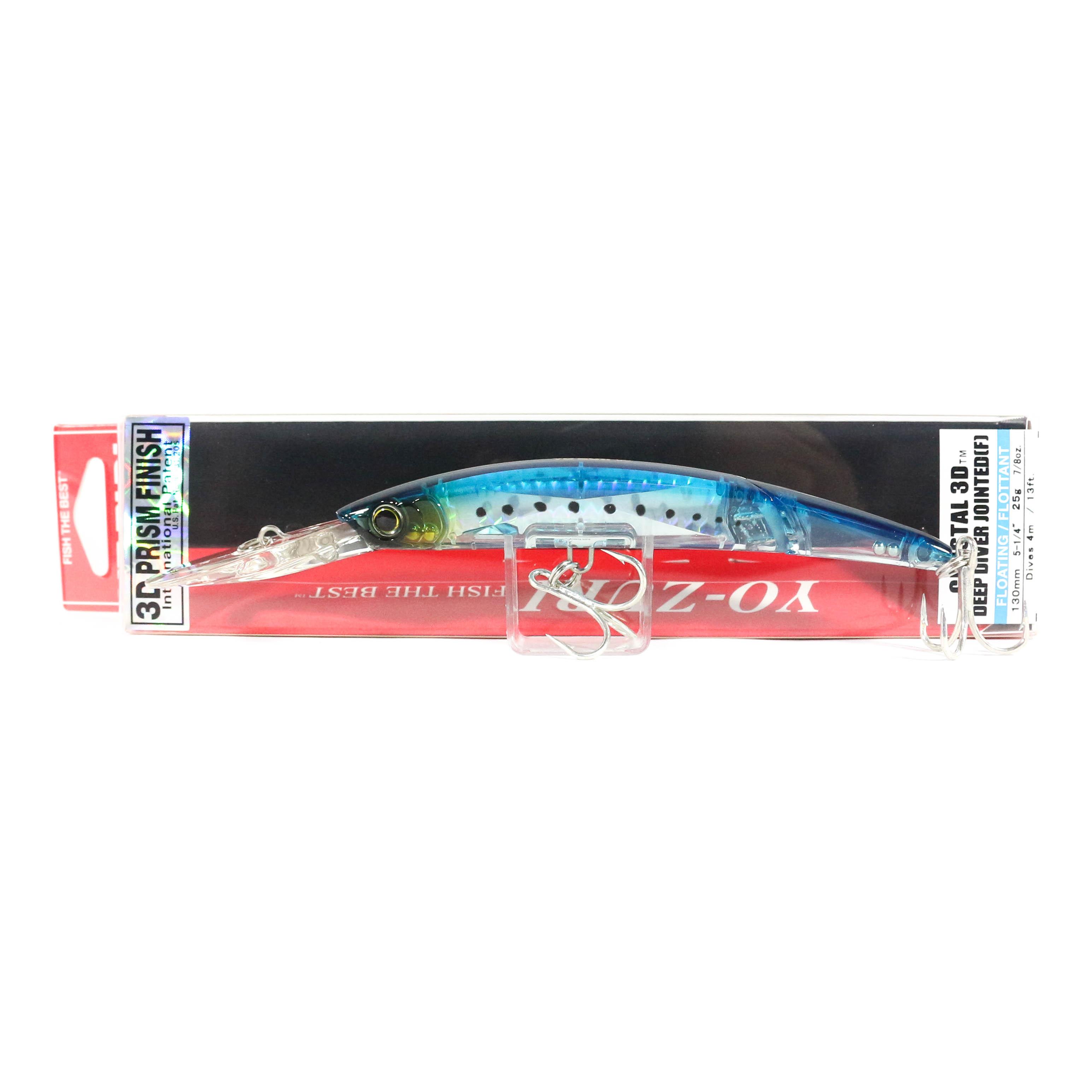 Плавающая приманка Yo Zuri 3D Crystal Minnow Jointed DD 130 мм F1155-GHIW (7321)
Плавающая приманка Yo Zuri 3D Crystal Minnow Jointed DD 130 мм F1155-GHIW (7321)