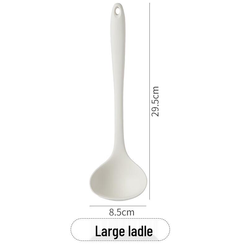 ZISIZ Large Long-handled Silicone Soup Ladles (4-Pack)
ZISIZ Large Long-handled Silicone Soup Ladles (4-Pack)