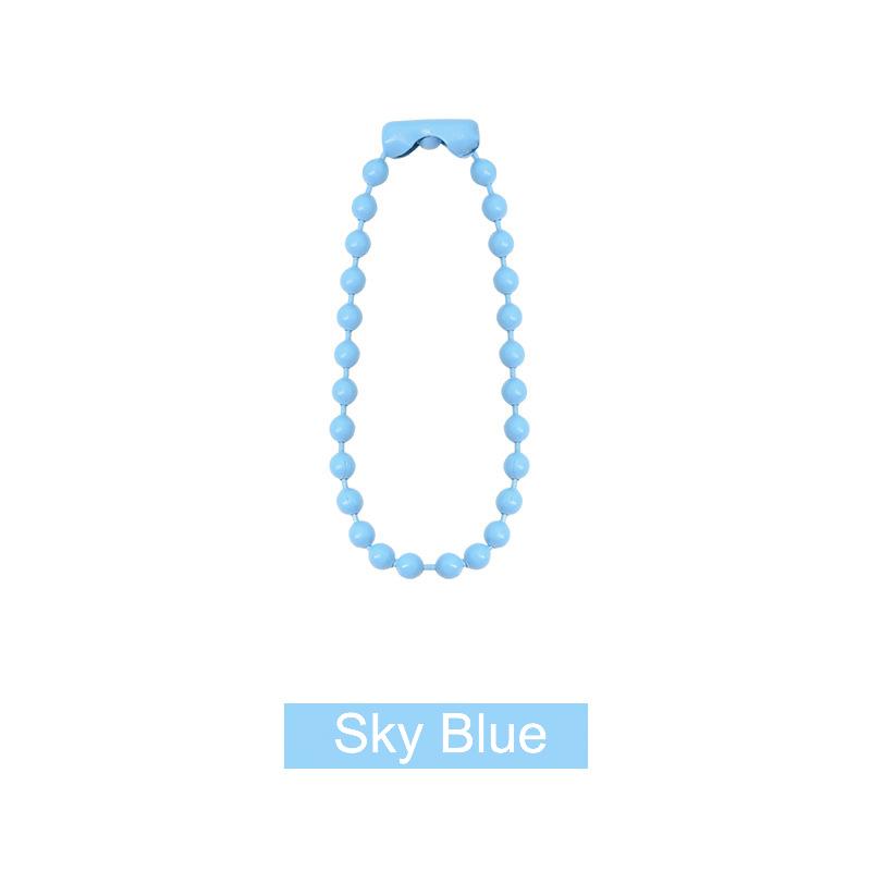 10/30pcs Colorful Ball Bead Chains Fits Key Chain Hand Tag Connector for DIY Bracelet Jewelry Making Accessorise 10CM 12CM 2.4mmx10cm - 10pcs небо синє кольору
10/30pcs Colorful Ball Bead Chains Fits Key Chain Hand Tag Connector for DIY Bracelet Jewelry Making Accessorise 10CM 12CM 2.4mmx10cm - 10pcs небо синє кольору