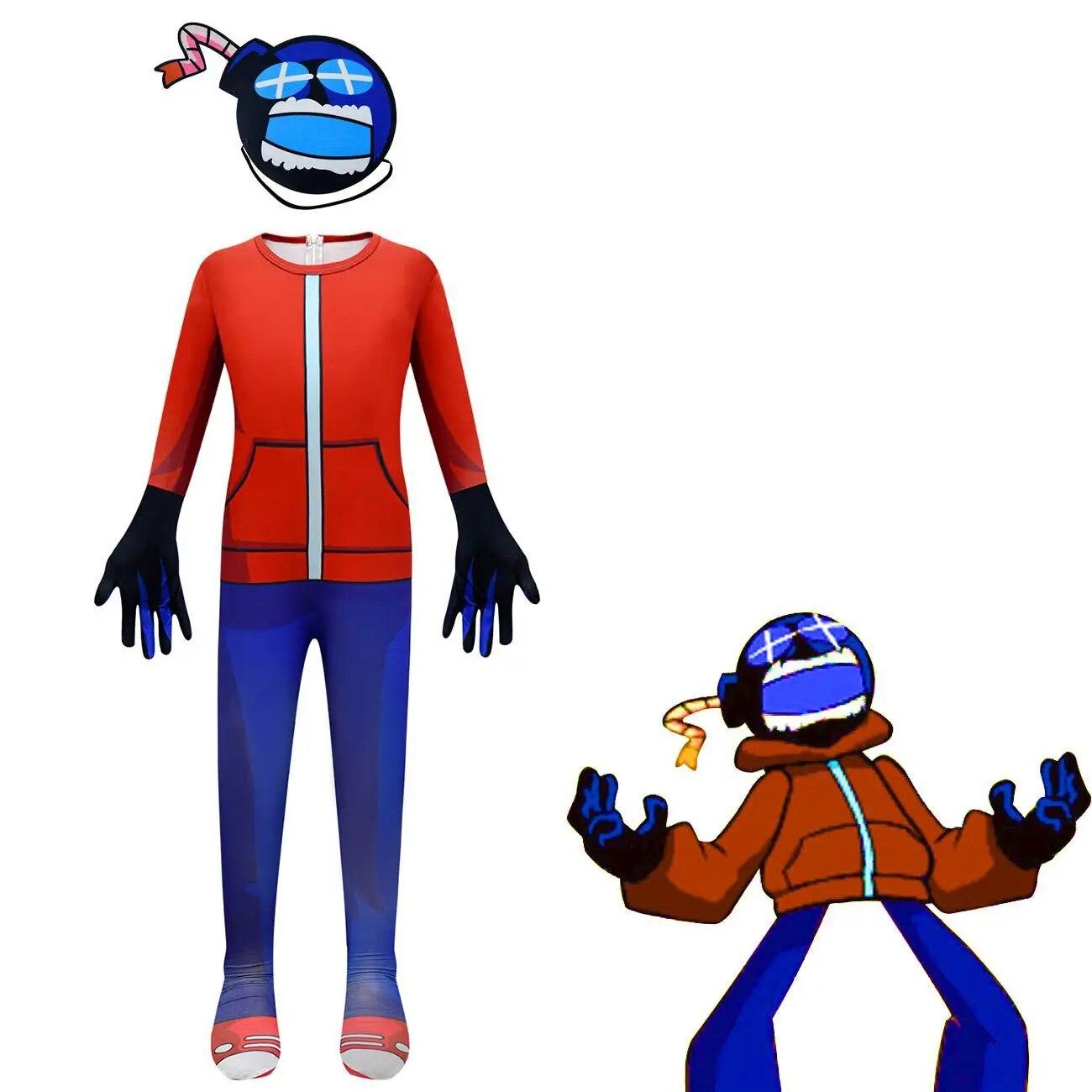 Новая игра Friday Night Funkin FNF Whitty комбинезоны с маской костюмы для косплея для детей Хэллоуин карнавальная праздничная одежда
Новая игра Friday Night Funkin FNF Whitty комбинезоны с маской костюмы для косплея для детей Хэллоуин карнавальная праздничная одежда