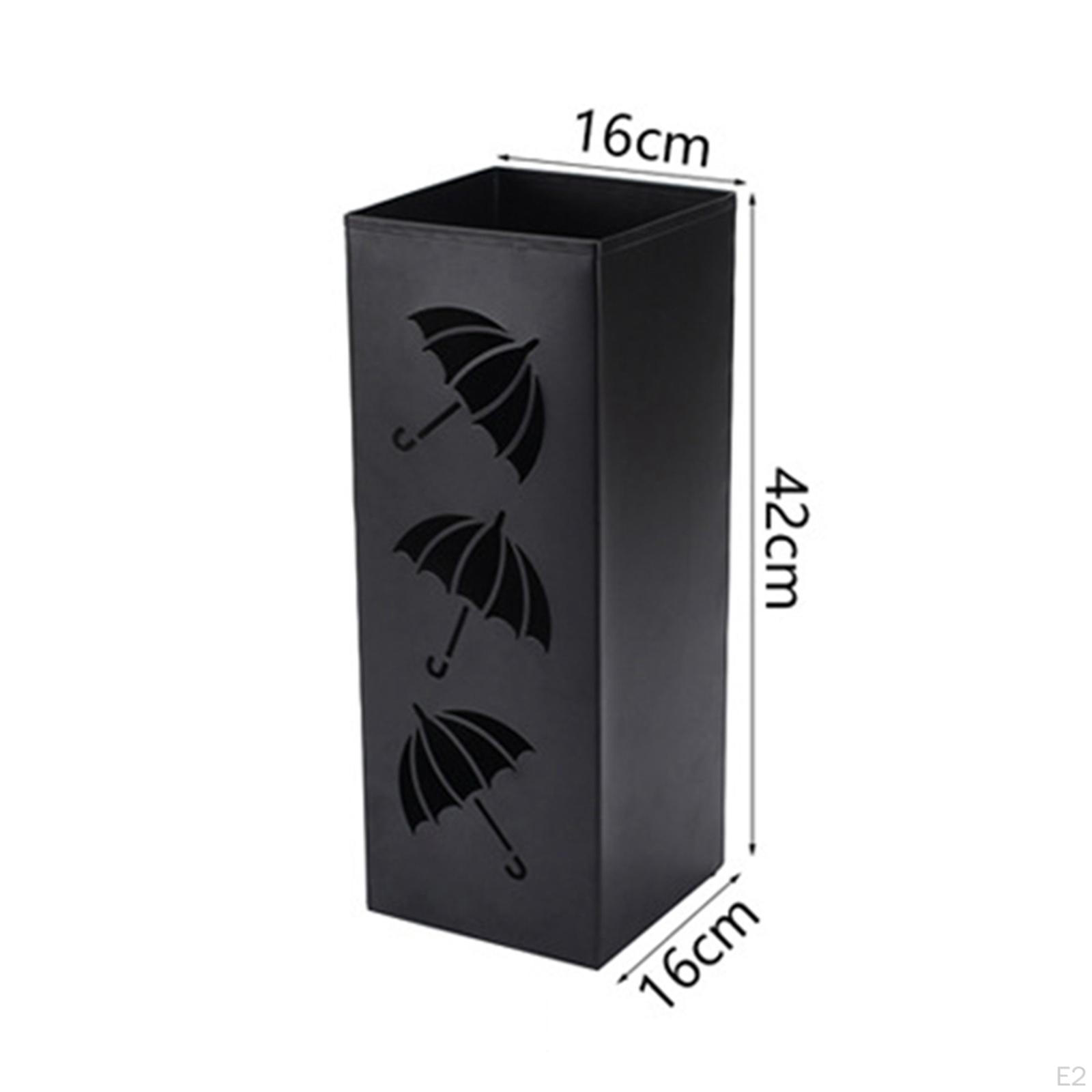 2 шт. держатель для зонта, поддон для капель дождевой воды, прочный органайзер, удобная устойчивая подставка для тростей 2pcs чёрный
2 шт. держатель для зонта, поддон для капель дождевой воды, прочный органайзер, удобная устойчивая подставка для тростей 2pcs чёрный