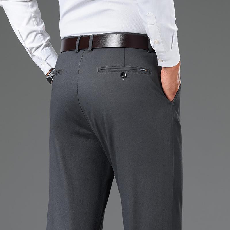 Мужские брюки кэжуал из чистого хлопка прямого кроя - Осенне-зимние брюки свободного кроя для папы, приятные к коже брюки для платья 32 темно-серого
Мужские брюки кэжуал из чистого хлопка прямого кроя - Осенне-зимние брюки свободного кроя для папы, приятные к коже брюки для платья 32 темно-серого