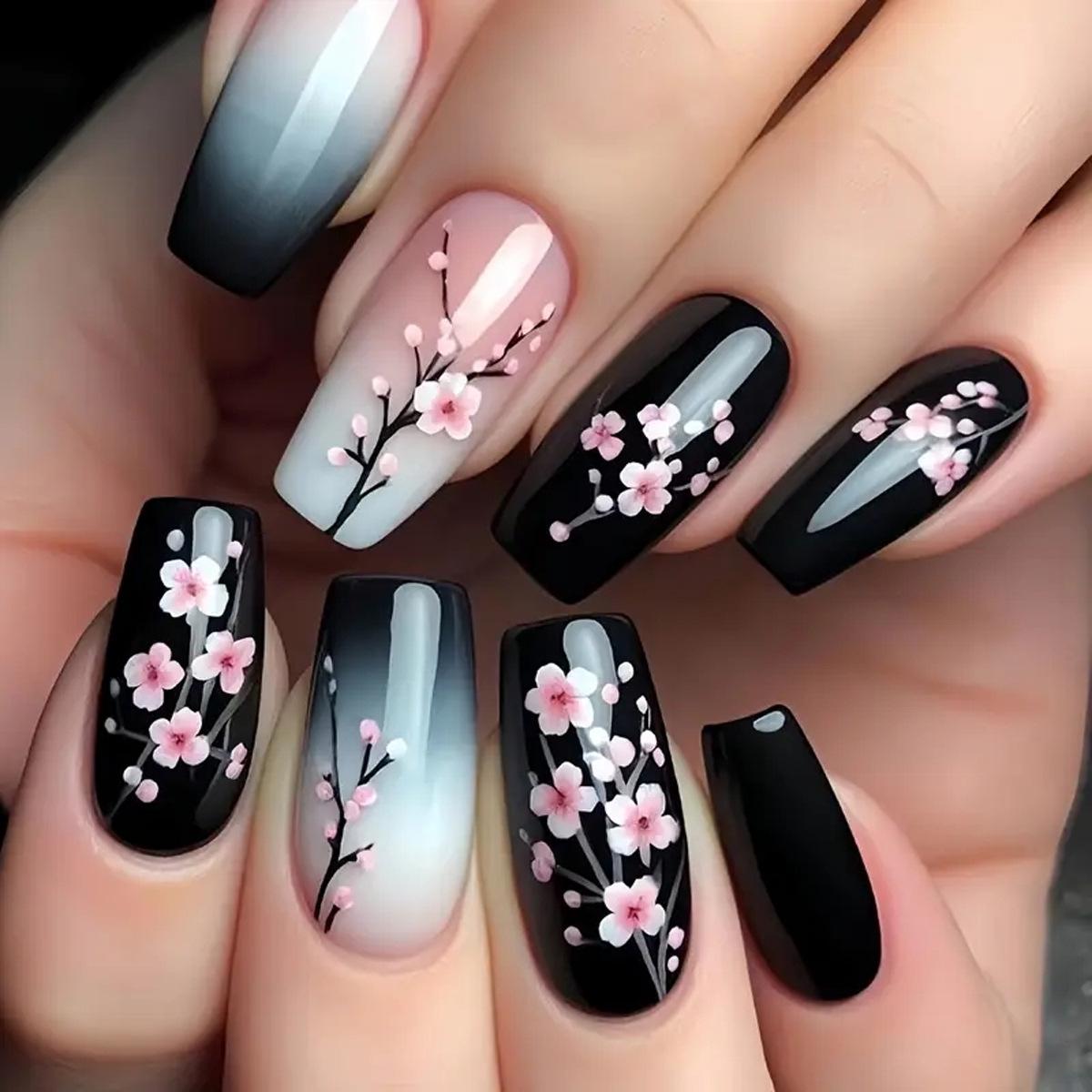 Spring Pink Peach Blossom Gradient Wearable Nails Set - 24 Removable Pieces No Accessories Style
Spring Pink Peach Blossom Gradient Wearable Nails Set - 24 Removable Pieces No Accessories Style