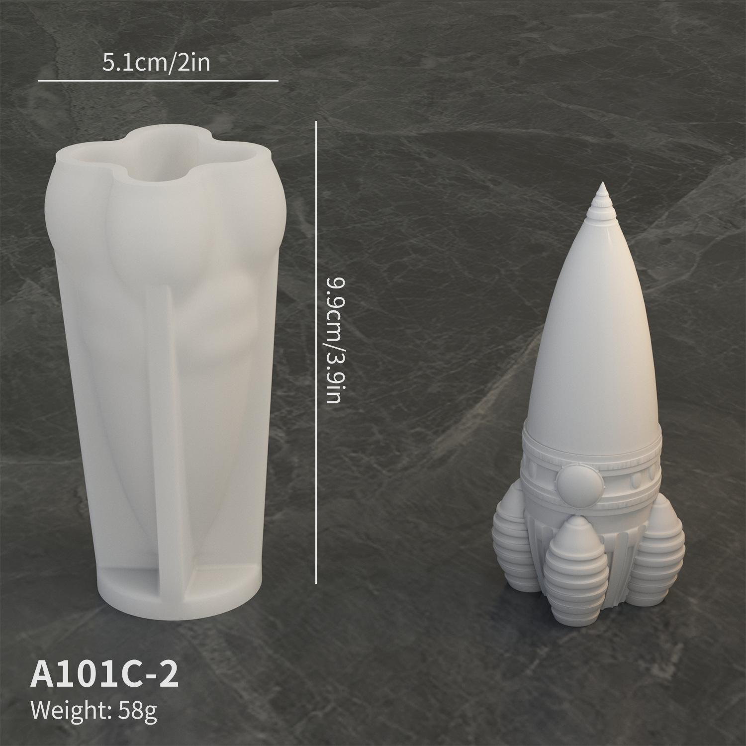 A101C-2 High Rocket Shape Fondant Mold Space Theme Silicone DIY Cake Decorating Tool (BPA Free,No FDA) Type A
A101C-2 High Rocket Shape Fondant Mold Space Theme Silicone DIY Cake Decorating Tool (BPA Free,No FDA) Type A