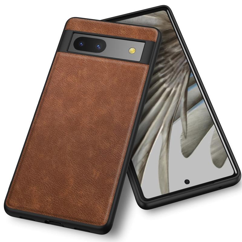 Mobile Phone Case for Google Pixel 7a,PU Leather Coated TPU+PC Cover Retro Phone Shell Brown
Mobile Phone Case for Google Pixel 7a,PU Leather Coated TPU+PC Cover Retro Phone Shell Brown