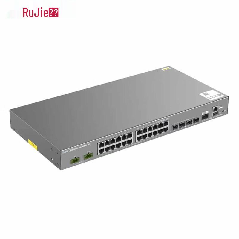 Ruijie RG-IS5200 24-Port Gigabit Industrial DIN-Rail PoE++ Switch
Ruijie RG-IS5200 24-Port Gigabit Industrial DIN-Rail PoE++ Switch