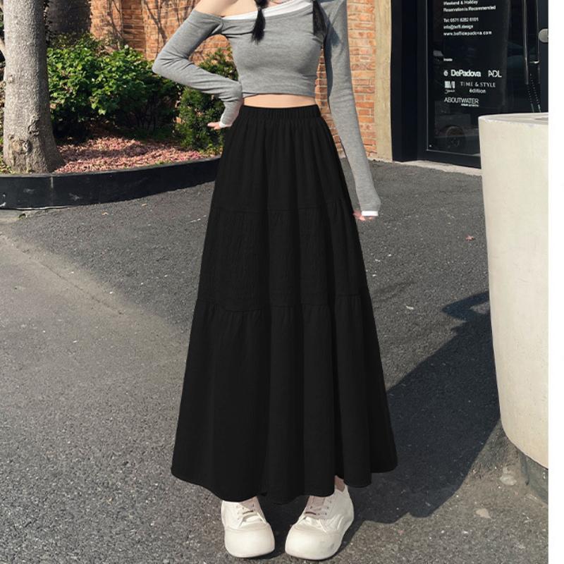 Белая юбка-торт Женская летняя новая юбка с высокой талией, прилегающая, длинная, маленькая драпированная юбка миди XL
Белая юбка-торт Женская летняя новая юбка с высокой талией, прилегающая, длинная, маленькая драпированная юбка миди XL