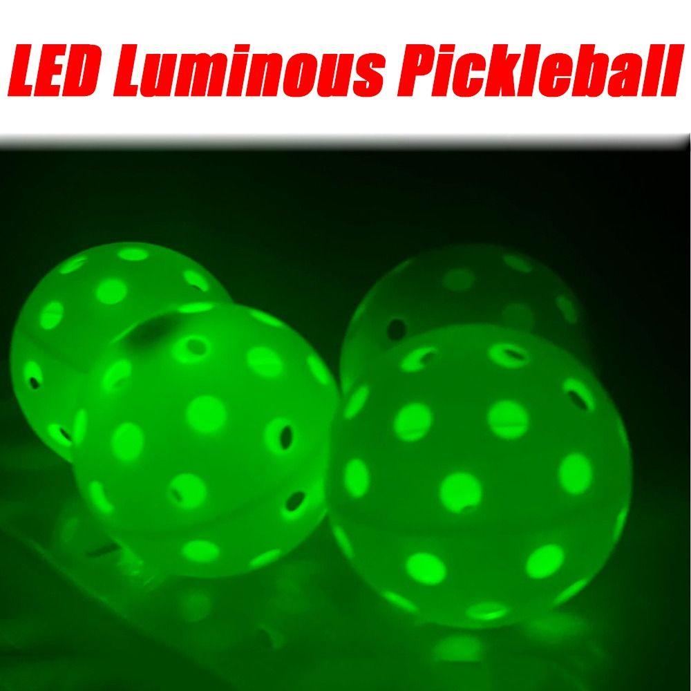 Green Light Luminous Pickleball Ball Durable Glow in The Dark Pickleball Balls Women LED Light Up Pickleball Ball
Green Light Luminous Pickleball Ball Durable Glow in The Dark Pickleball Balls Women LED Light Up Pickleball Ball