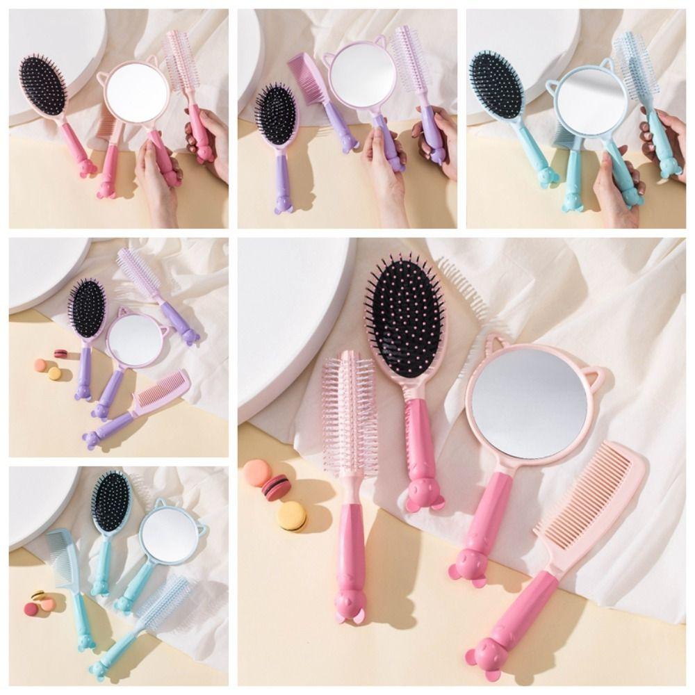 4pcs/set Anti-static Air Cushion Comb Set Anti-slip Makeup Mirror Hairbrush Set Home фиолетовый
4pcs/set Anti-static Air Cushion Comb Set Anti-slip Makeup Mirror Hairbrush Set Home фиолетовый