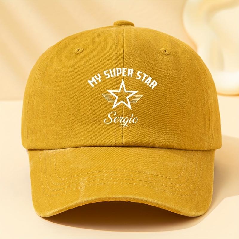 Men s Summer Breathable Baseball Cap Trendy and Versatile Casual Outdoor Sports Cap Personalized Printing Adjustable Sun Visor жовтий
Men s Summer Breathable Baseball Cap Trendy and Versatile Casual Outdoor Sports Cap Personalized Printing Adjustable Sun Visor жовтий