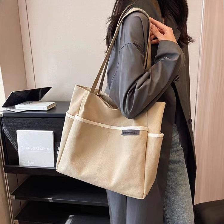 Large Capacity Canvas Tote Bag for Women Casual Shoulder Bag Fashion Commuter Handbag Shopping Travel Tote хакі
Large Capacity Canvas Tote Bag for Women Casual Shoulder Bag Fashion Commuter Handbag Shopping Travel Tote хакі