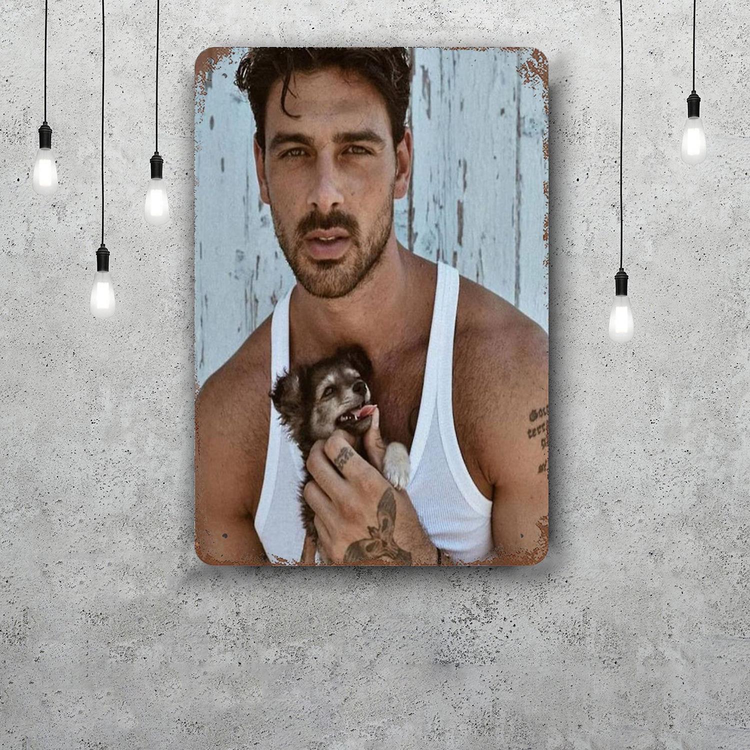 michele morrone Classic Poster Rusty Metal Plaque Retro Decorative Plate Bar Man Cave Garage Club Metal Sign Wall Decoration 20x30cm(7.8x11.8inch)
michele morrone Classic Poster Rusty Metal Plaque Retro Decorative Plate Bar Man Cave Garage Club Metal Sign Wall Decoration 20x30cm(7.8x11.8inch)