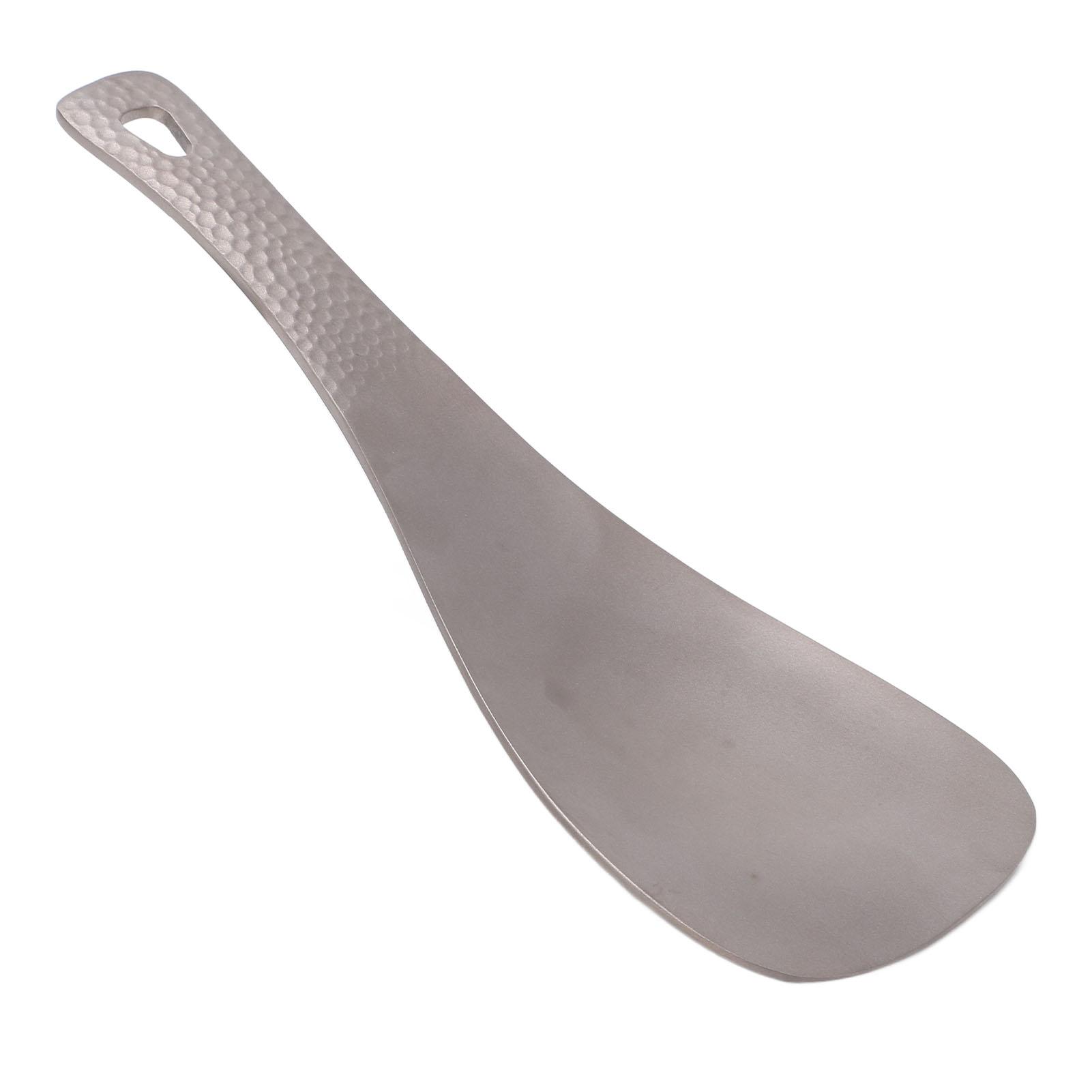 Titanium Rice Spoon Short Handle Heat Resistant Rice Spoon Cooking Shovel for Home Kitchen Outdoor Camping
Titanium Rice Spoon Short Handle Heat Resistant Rice Spoon Cooking Shovel for Home Kitchen Outdoor Camping
