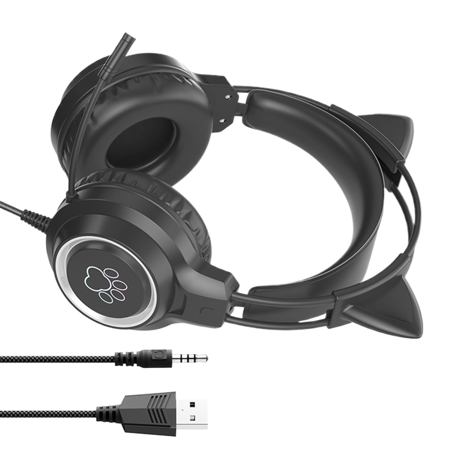Wired Headphones - Noise Canceling Microphone, and Computer Headset with Clear Sound, Multimedia Accessory with Comfortable Fit for Music Listening
Wired Headphones - Noise Canceling Microphone, and Computer Headset with Clear Sound, Multimedia Accessory with Comfortable Fit for Music Listening