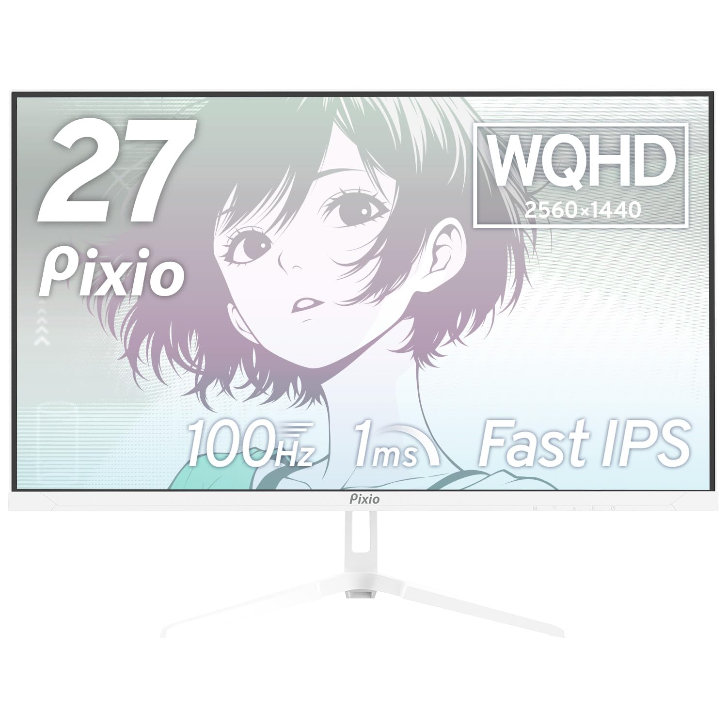 Pixio PX275 Wave White Gaming Monitor 27 inch WQHD White 100Hz IPS Cute Built-in Speaker 2 Year Warranty
Pixio PX275 Wave White Gaming Monitor 27 inch WQHD White 100Hz IPS Cute Built-in Speaker 2 Year Warranty