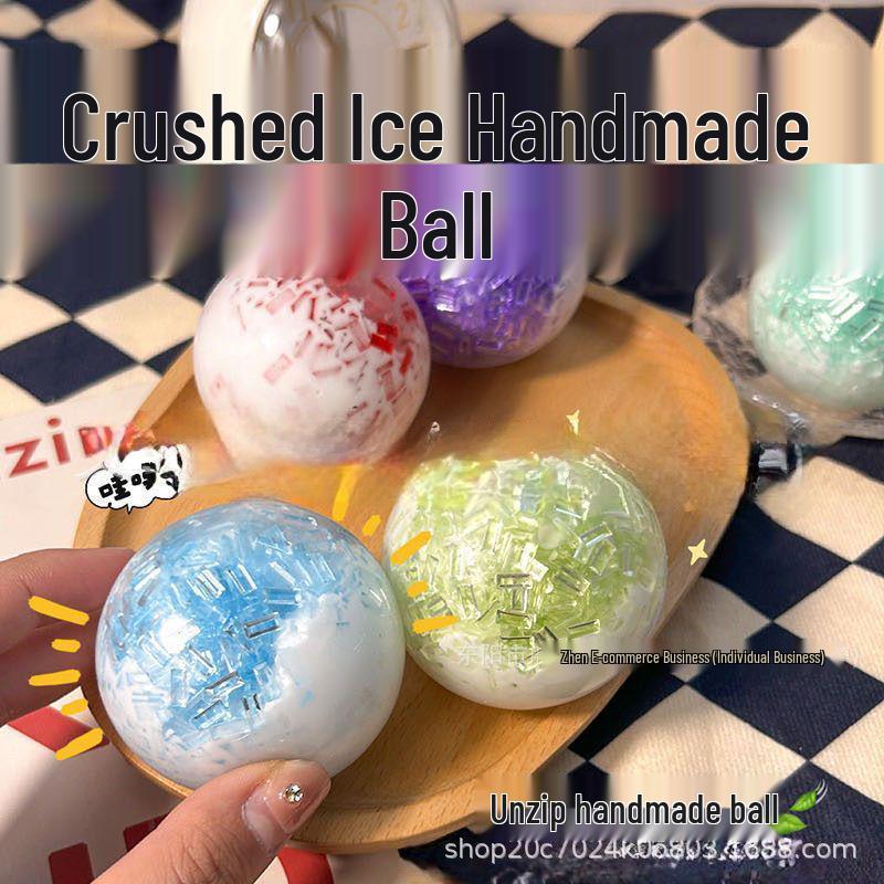 Exquisite Handmade Crushed Ice Cream Bar Decompression Squeeze Toy Sea Salt Crushed Ice
Exquisite Handmade Crushed Ice Cream Bar Decompression Squeeze Toy Sea Salt Crushed Ice