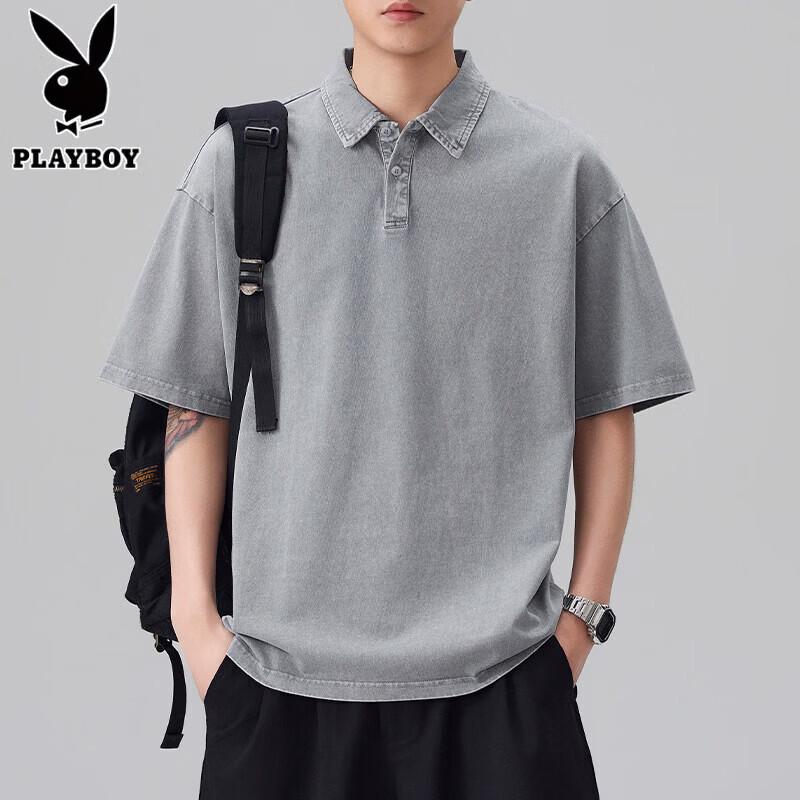 PLAYBOY Men s Pure Cotton Loose Fit Short Sleeve Polo Shirt 2XL
PLAYBOY Men s Pure Cotton Loose Fit Short Sleeve Polo Shirt 2XL