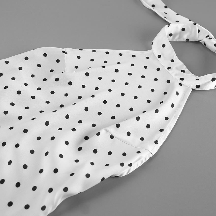 French retro polka dot neck dress women s autumn new high-end waist A-word skirt short skirt women s clothing L
French retro polka dot neck dress women s autumn new high-end waist A-word skirt short skirt women s clothing L