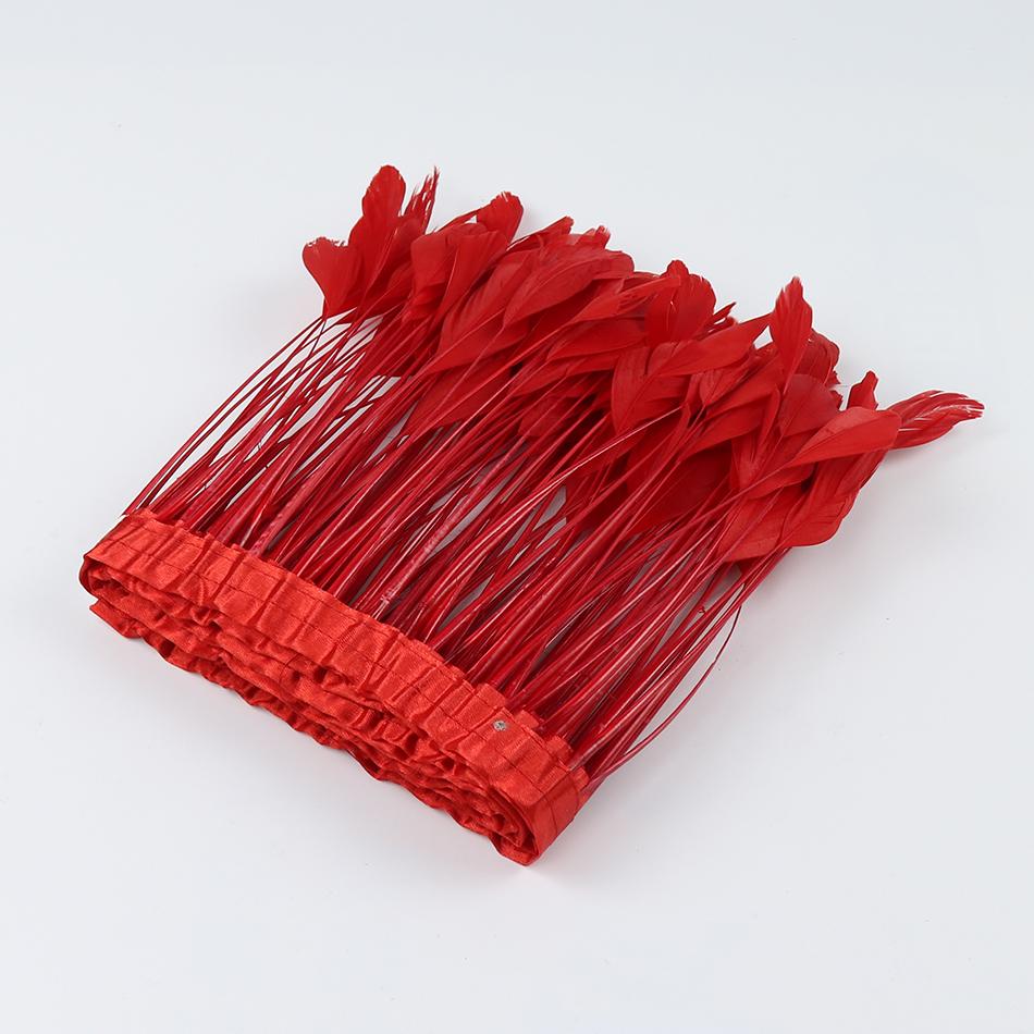 2M Colored Goose Feathers Trims for Wedding Jewelry Dress Decorations Fringe Clothes DIY Handicrafts Carnival Party Dyed Plumes красный
2M Colored Goose Feathers Trims for Wedding Jewelry Dress Decorations Fringe Clothes DIY Handicrafts Carnival Party Dyed Plumes красный