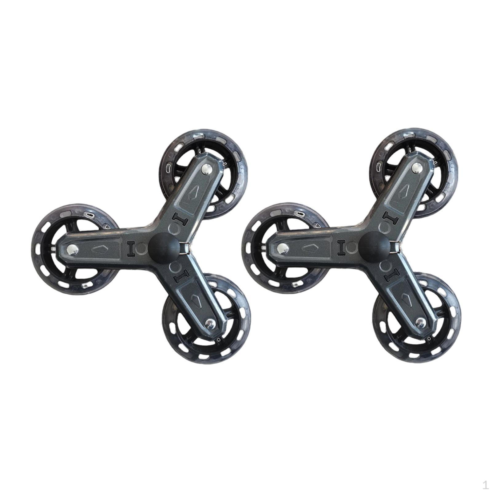 2 Pieces Stair Climbing Wheels Sturdy Shopping Cart Wheel Accessories
2 Pieces Stair Climbing Wheels Sturdy Shopping Cart Wheel Accessories
