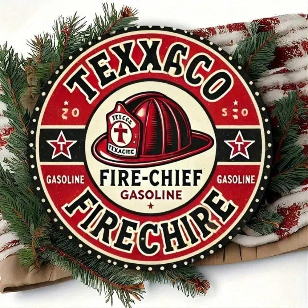 Vintage Texaco Metal Sign Round 12 Inch Garage Wall Art Retro Man Cave Decor Outdoor Aluminum Tin Sign
Vintage Texaco Metal Sign Round 12 Inch Garage Wall Art Retro Man Cave Decor Outdoor Aluminum Tin Sign