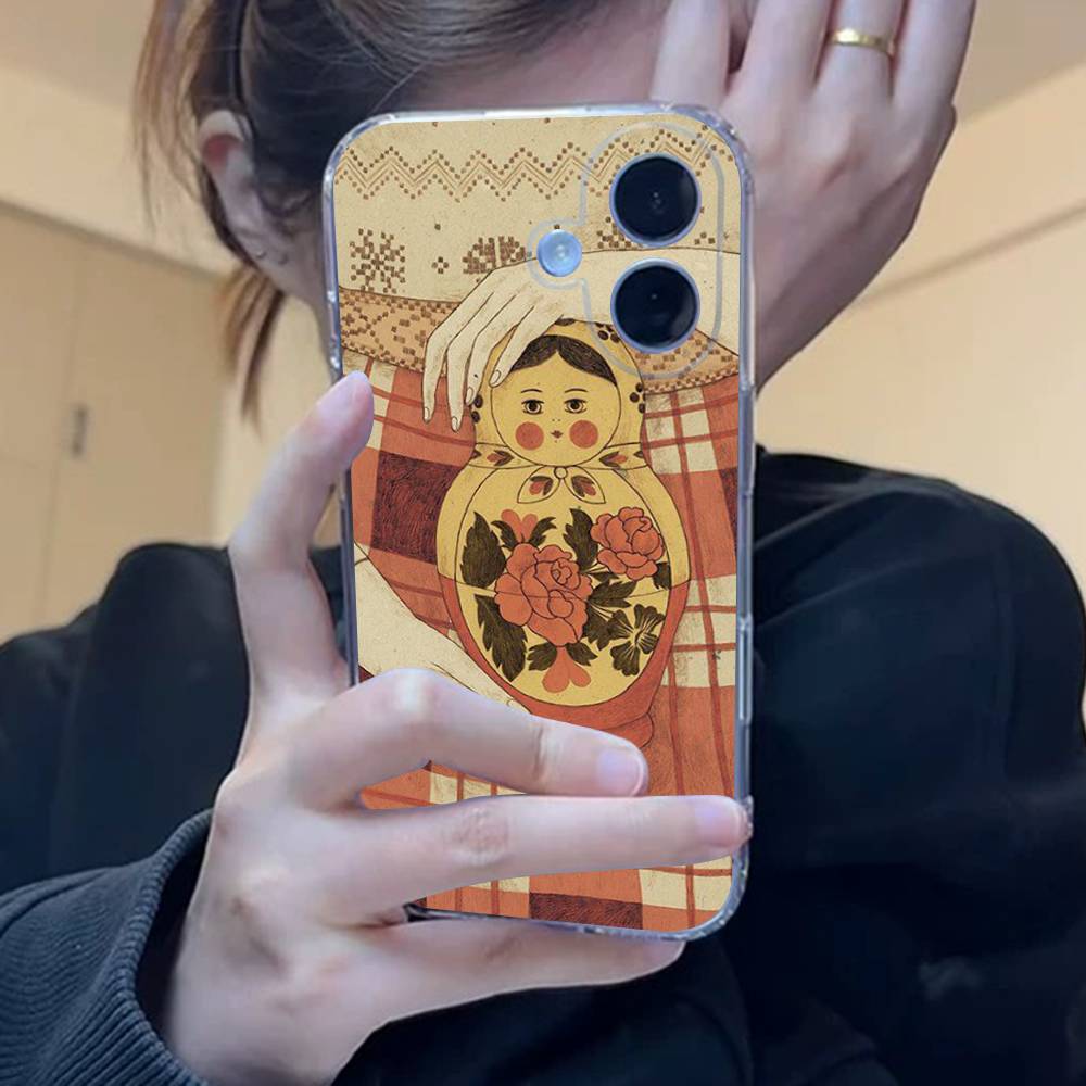 Russian Traditional Transparent Phone Case For iPhone 17 16 15 11 12 13 14 Pro Max Mini Soft TPU Silicone Plus iPhone 13 pro
Russian Traditional Transparent Phone Case For iPhone 17 16 15 11 12 13 14 Pro Max Mini Soft TPU Silicone Plus iPhone 13 pro