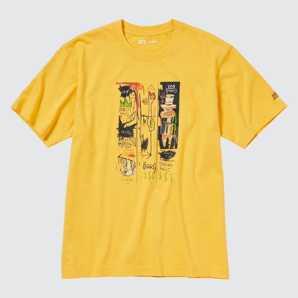UNIQLO JAPAN UT Archive Футболка с рисунком UT Жан-Мишель Баския (короткие рукава, стандартная посадка)
UNIQLO JAPAN UT Archive Футболка с рисунком UT Жан-Мишель Баския (короткие рукава, стандартная посадка)