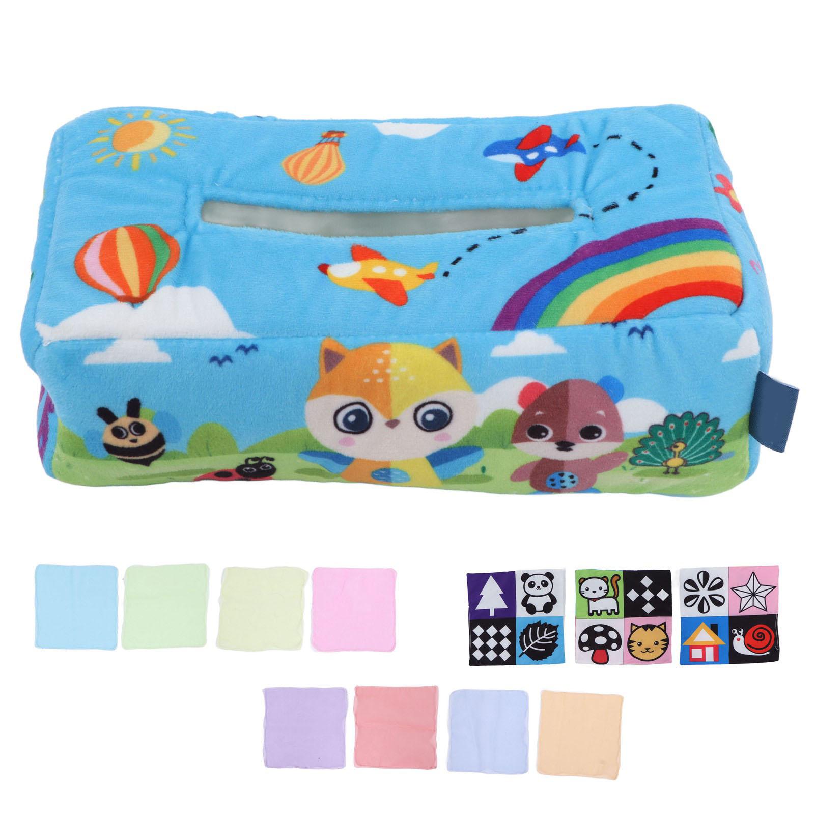 Baby Plush Tissue Box Toy Finger Exercise Cartoon Animal Pattern Preschool Learning Simulation
Baby Plush Tissue Box Toy Finger Exercise Cartoon Animal Pattern Preschool Learning Simulation