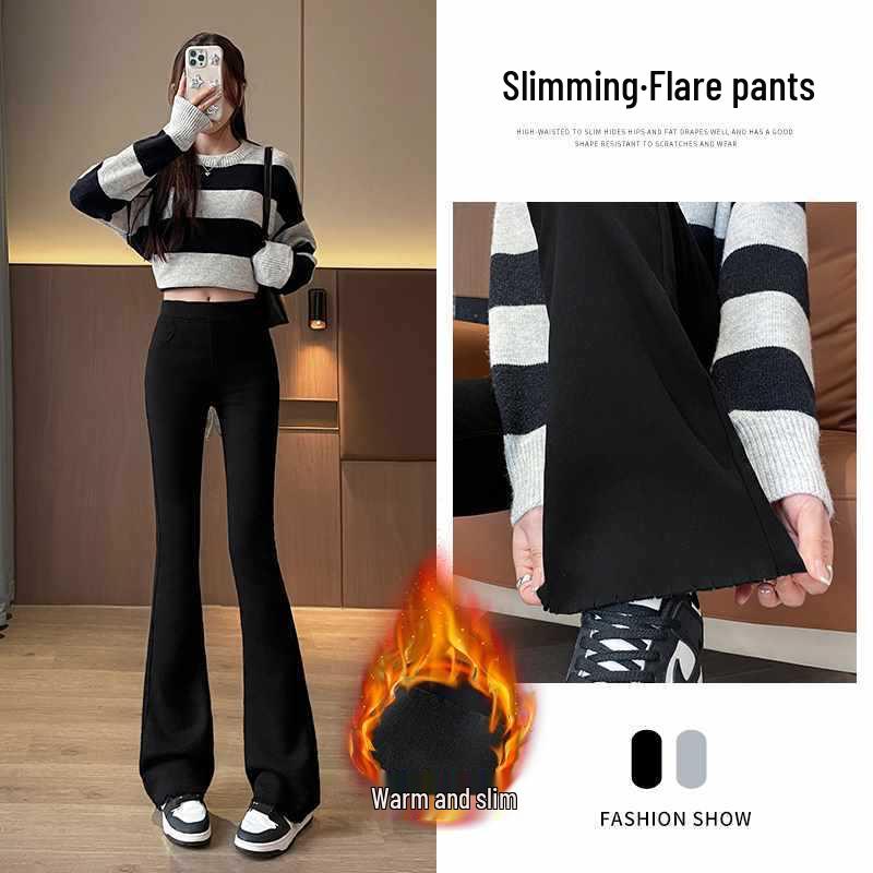 Velvet-Lined High-Waist Bell Bottom Pants with Tassel Detail Medium
Velvet-Lined High-Waist Bell Bottom Pants with Tassel Detail Medium