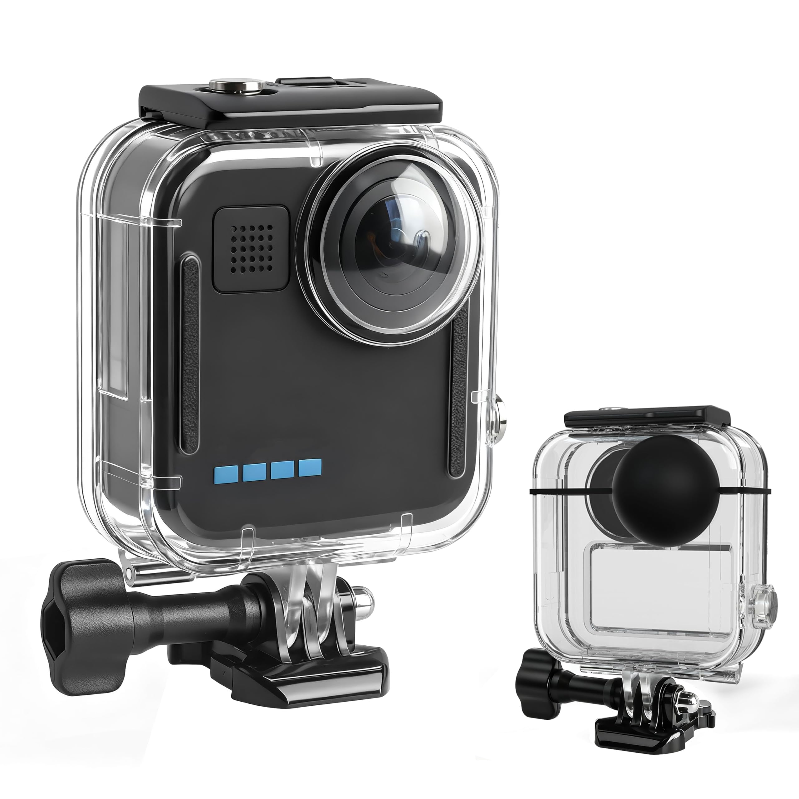 FitStill Touchscreen Waterproof Diving Case for Go Pro MAX Underwater Protective Case with Max Accessories Compatible with MAX 147FT/45M 2025,
FitStill Touchscreen Waterproof Diving Case for Go Pro MAX Underwater Protective Case with Max Accessories Compatible with MAX 147FT/45M 2025,