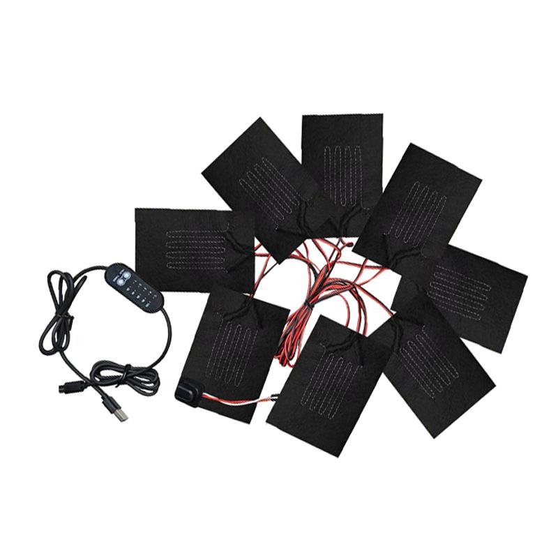1 Set Electric Heating Sheet With Adjustable Temperature For Vest Jacket Usb Charged Clothing Heating Pad A1
1 Set Electric Heating Sheet With Adjustable Temperature For Vest Jacket Usb Charged Clothing Heating Pad A1