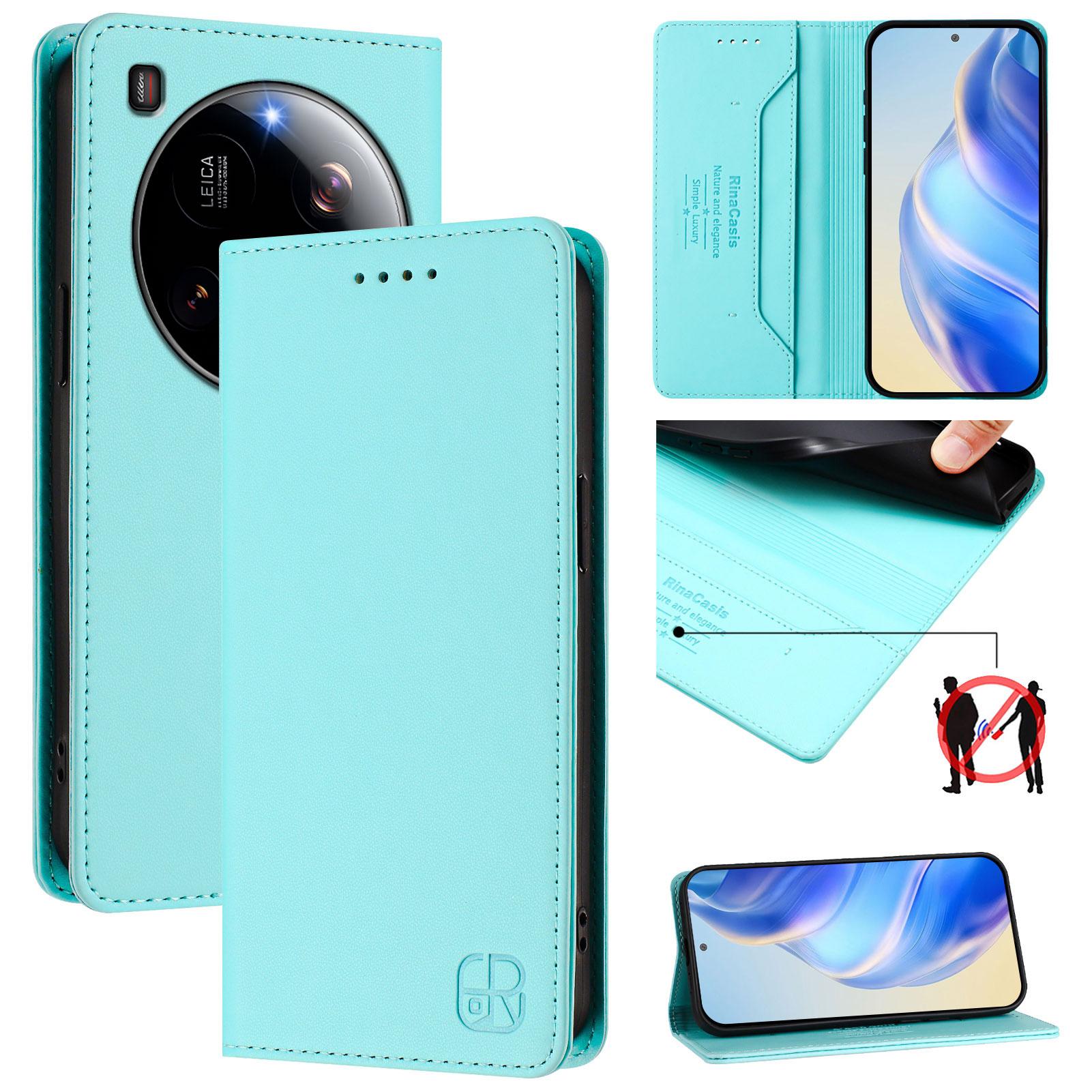 For Xiaomi 15 Ultra Leather Case RINACASIS RC01 Phone Cover with RFID Blocking Wallet Stand Dark Blue
For Xiaomi 15 Ultra Leather Case RINACASIS RC01 Phone Cover with RFID Blocking Wallet Stand Dark Blue