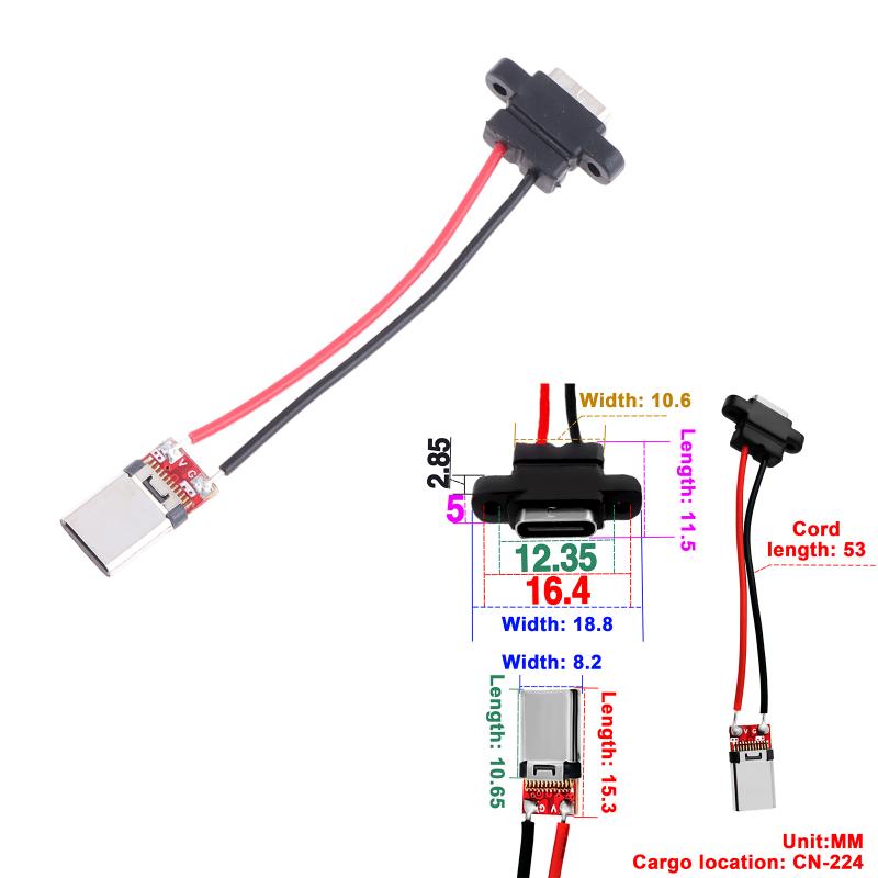 1/3Pcs 3A 5V Usb Female Base Type-C Socket And Female Usb Male Charging Socket Power Socket With Cable Connector CN224 1pc
1/3Pcs 3A 5V Usb Female Base Type-C Socket And Female Usb Male Charging Socket Power Socket With Cable Connector CN224 1pc