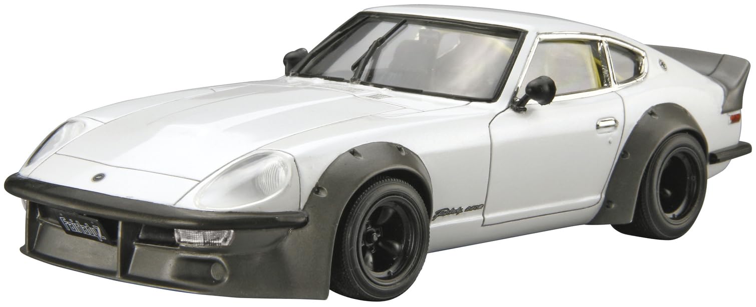 Aoshima Bunka Kyozai Scale Model Car Series 128 Nissan S30 Fairlady Z Aero Custom 2 1975 Plastic Model 1/24 No. Ver.
Aoshima Bunka Kyozai Scale Model Car Series 128 Nissan S30 Fairlady Z Aero Custom 2 1975 Plastic Model 1/24 No. Ver.