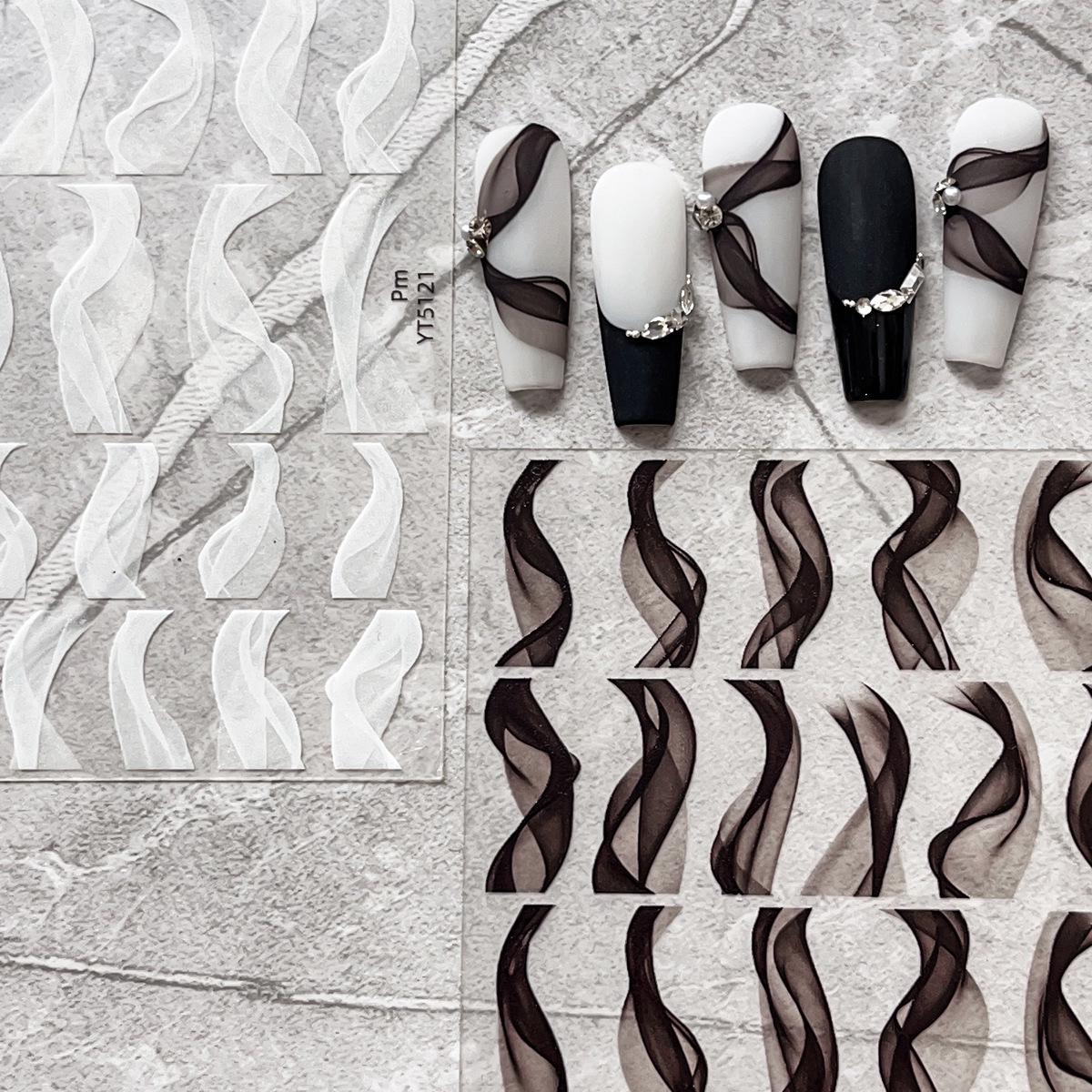 YITU YT4075 Ant Embossed Nail Stickers: Elegant Solid Color, English-Chinese Style, Internet Celebrity Decoration.
YITU YT4075 Ant Embossed Nail Stickers: Elegant Solid Color, English-Chinese Style, Internet Celebrity Decoration.