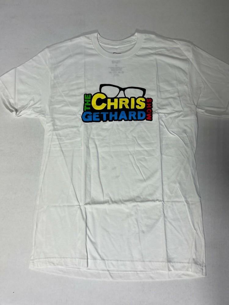 TRU tv The CHRIS GETHARD Show WHITE LOGO TEE TSHIRT OFFICIAL MERCHANCIDE NEW Unisex T-Shirt L
TRU tv The CHRIS GETHARD Show WHITE LOGO TEE TSHIRT OFFICIAL MERCHANCIDE NEW Unisex T-Shirt L