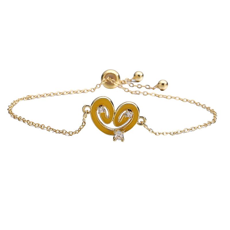 18K Gold Plated Brass Sweet & Cute Enamel Dripping Candy-Colored Heart Pendant Necklace/Bracelet/Earrings Women s Zircon Gift Other
18K Gold Plated Brass Sweet & Cute Enamel Dripping Candy-Colored Heart Pendant Necklace/Bracelet/Earrings Women s Zircon Gift Other