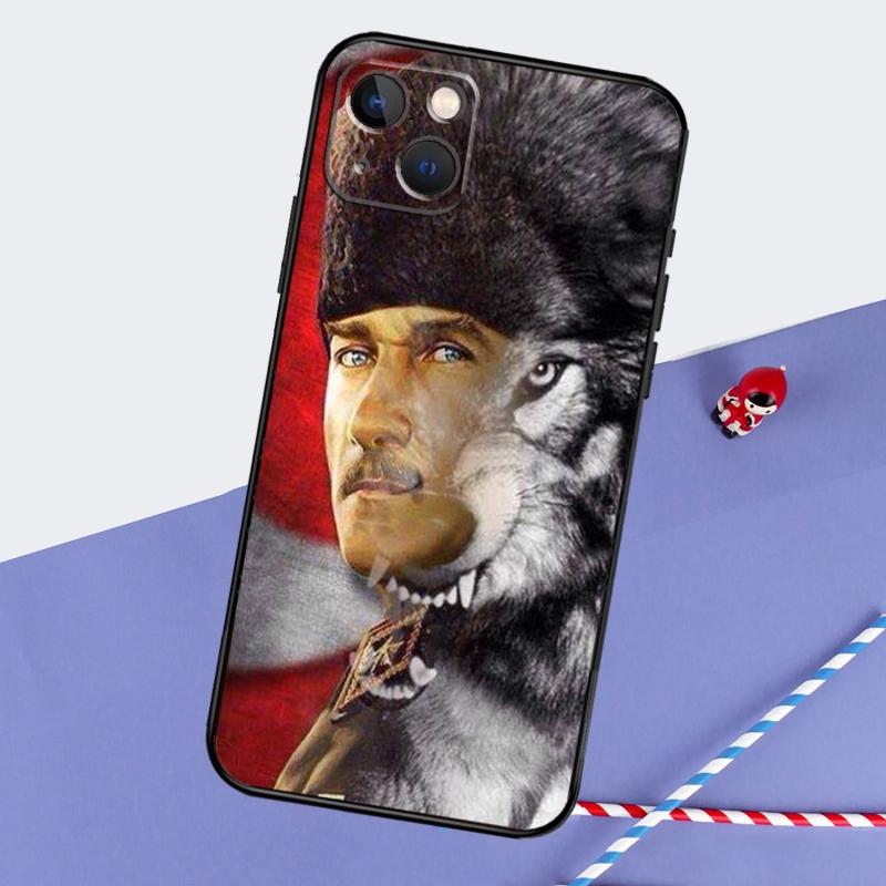 Turkey Wolf Mustafa Kemal Atatürk Phone Case For iPhone 16 Pro Max 11 13 14 15 Pro Max 12 Mini XR 16 15 Plus 16e Back Cover iPhone 16
Turkey Wolf Mustafa Kemal Atatürk Phone Case For iPhone 16 Pro Max 11 13 14 15 Pro Max 12 Mini XR 16 15 Plus 16e Back Cover iPhone 16