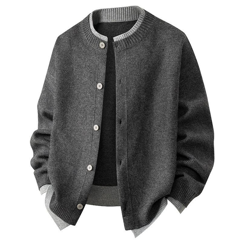 Men s Double-Layer Knit Cardigan Outerwear - Trendy American Style, Faux Two-Piece Design, Autumn Wear XXXL
Men s Double-Layer Knit Cardigan Outerwear - Trendy American Style, Faux Two-Piece Design, Autumn Wear XXXL