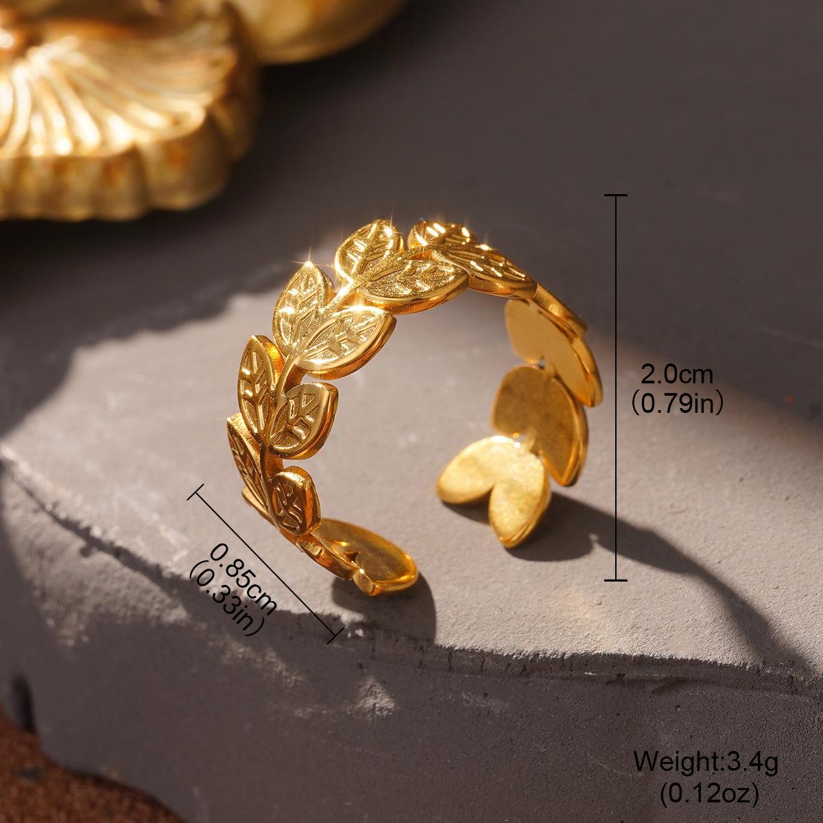 European and American ins jewelry stainless steel ring geometric advanced sense torsion element female titanium steel light luxury index finger ring
European and American ins jewelry stainless steel ring geometric advanced sense torsion element female titanium steel light luxury index finger ring