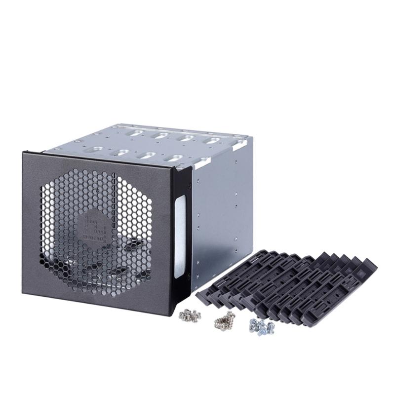 5 Bay Hard Drive Expansion Cage 3.5inch Hard Drive Cage Rack Tray for Computer Case Storage Slot Holder 1 серый
5 Bay Hard Drive Expansion Cage 3.5inch Hard Drive Cage Rack Tray for Computer Case Storage Slot Holder 1 серый