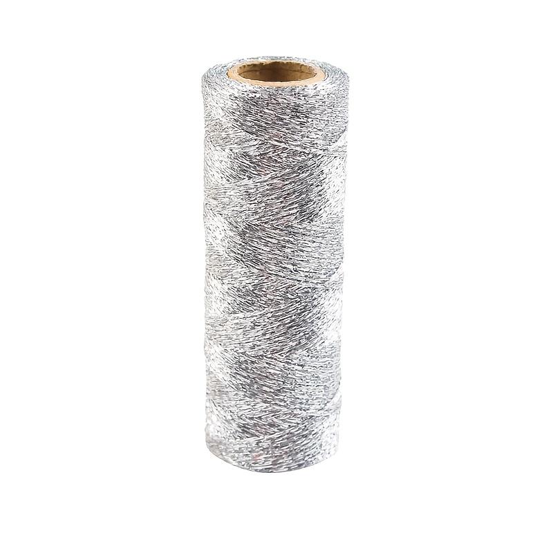 100M/Roll, DIY Handmade Gold And Silver Color Silk Thread Gift Packaging Line Wedding Gift Box Packaging, Party Christmas Tree Decoration
100M/Roll, DIY Handmade Gold And Silver Color Silk Thread Gift Packaging Line Wedding Gift Box Packaging, Party Christmas Tree Decoration