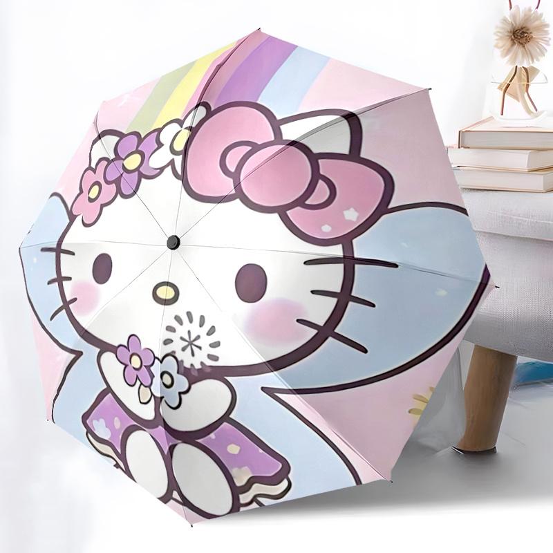 1pc Hello Kitty Automatic Opening/Closing Umbrella with Foldable Design, 8-Bone Iron Frame Outdoor Umbrella, Perfect Gift for Fans, Travelers, Daily U
1pc Hello Kitty Automatic Opening/Closing Umbrella with Foldable Design, 8-Bone Iron Frame Outdoor Umbrella, Perfect Gift for Fans, Travelers, Daily U