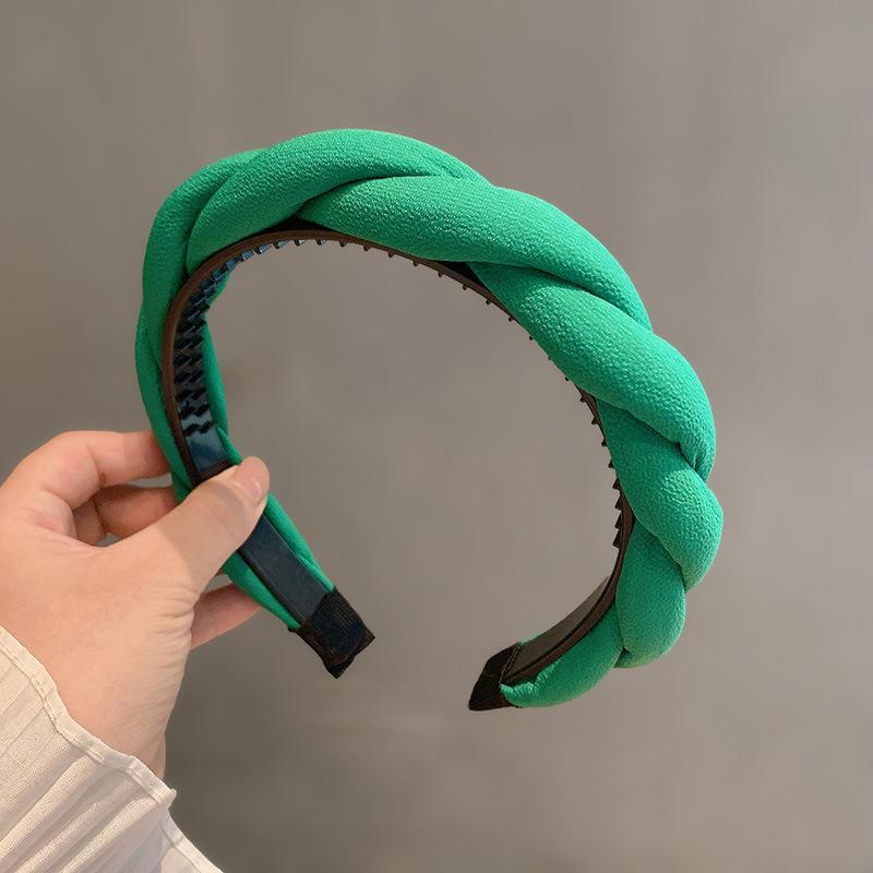 Винтажные обручи для волос Twist для женщин, элегантные обручи для волос, женские аксессуары для мытья волос, корейская повязка на голову для девочек Size fits all
Винтажные обручи для волос Twist для женщин, элегантные обручи для волос, женские аксессуары для мытья волос, корейская повязка на голову для девочек Size fits all