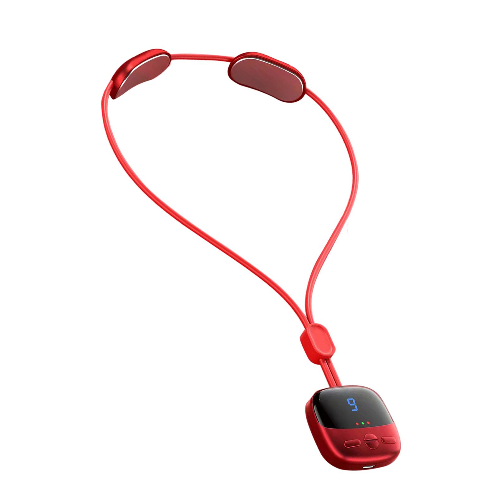 Mini Necklace Neck Massager 4 Modes 9 Strength 3 Gears Hot Compress Dual Pulse Smart Pendant красный
Mini Necklace Neck Massager 4 Modes 9 Strength 3 Gears Hot Compress Dual Pulse Smart Pendant красный